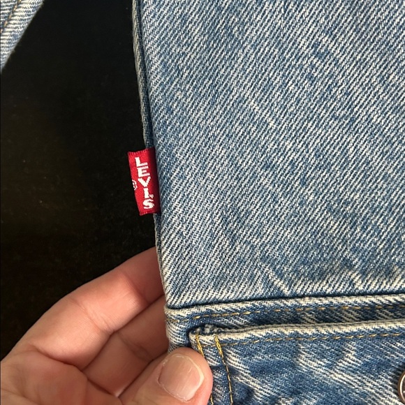 Women’s Levi's Light Blue western denim Jacket - Picture 9 of 11